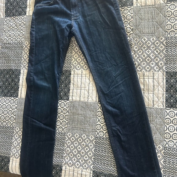 ✅Like NWOT 7 For All Mankind Straight Blue Jeans Classic Fit size 32, MENS - Picture 3 of 12